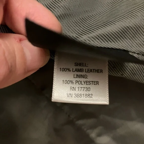 William Rast Tan Leather Jacket for Women - Picture 5 of 5